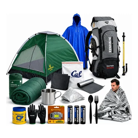 Kit Completo Camping E Trilha Com Barraca Mochila Isolante