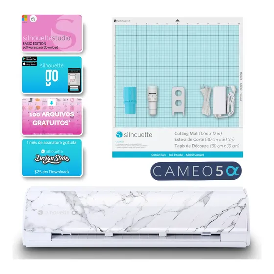 Silhouette Cameo 5 Alpha - Máquina De Corte Digital Carrara