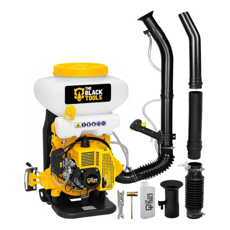 Atomizador E Soprador Costal 14 Litros A Gasolina 14l 41,5cc Amarelo E Branco