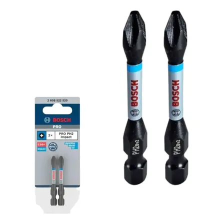 Ponta Bits Parafusar Bosch Pro Impact Ph2 55mm 2uni