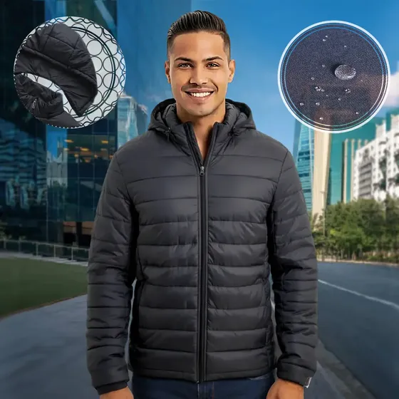 Jaqueta Puffer De Frio Intenso Blusa Impermeável Inverno