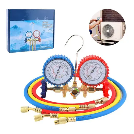 Manifold Ar Condicionado E Refrigeração R404a/r134a/r22/r12