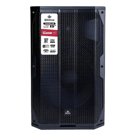 Caixa De Som Amplificada Waldman 15 Tcl 1400-15dsp 350w Dsp Preto