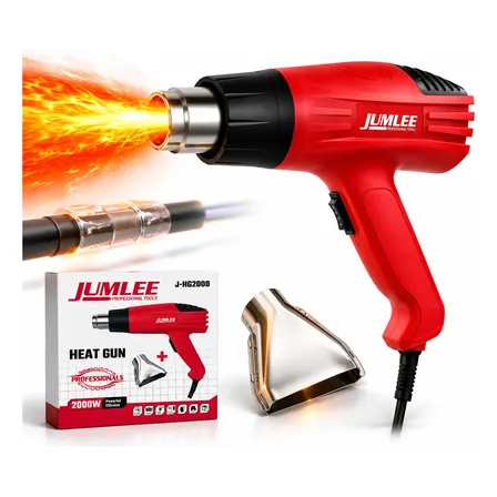 Soprador Térmico Profissional 2000w 220v Bico Para Decapar Vermelho 220v