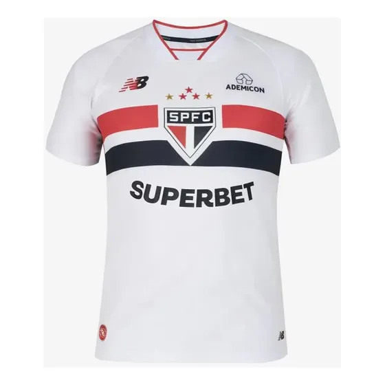 Camisa Home Spfc São Paulo 2026 Jogador New Balance