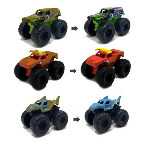 Veiculo 1:64 Impacto Total, Monster Jam, Sunny