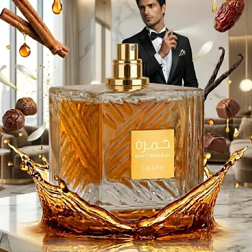 Khamrah Perfume Lattafa Eau De Parfum Original 100ml