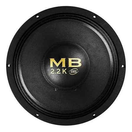 Alto Falante Woofer Eros E12 Mb 2.2k 12pol 1100w Rms 4 Ohms Preto