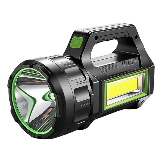 Lanterna Profissional Led Holofote 150000lm Bateria Solar