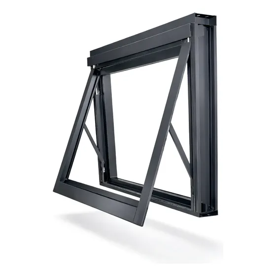 Janela Vitro Banheiro Maxi-ar Aço Galvani 50x50 Requadro 7cm