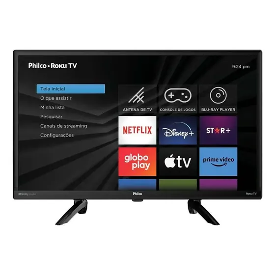 Tv Smart Wifi Philco 24 Tecnologia Roku Tv Dolby Bivolt