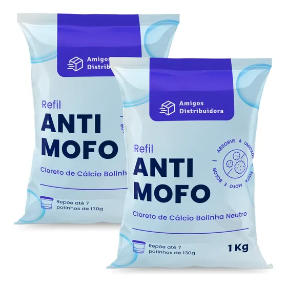 Cloreto De Calcio Bolinha 2 Kg (anti Mofo)