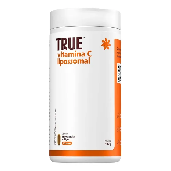 Vitamina C Lipossomal 1000mg True Source 180 Softgels Tcm