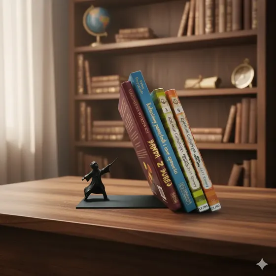 Suporte Organizador Aparador De Livros Harry Potter