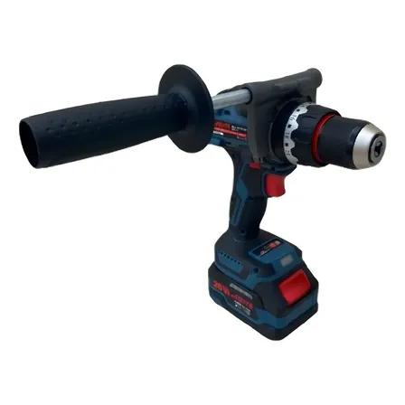 Parafusadeira Furadeira Com Impacto 13160 20v 2 Baterias 4ah Azul 20v 50 Hz / 60 Hz
