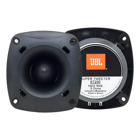 Kit 2 Super Tweeter Jbl Selenium St200 100w Rms Tuita Tuite Preto