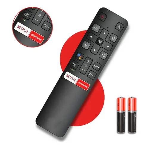 Controle Para Tv Tcl Smart 50p615 32s615 50p715 Netflix