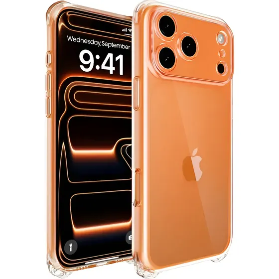 Capa Capinha Anti Impacto Tpu Para Celular Iphone 17 Pró Max