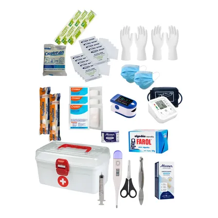 Kit Primeiros Socorros Completo Ultra Swab /condominios C/nf