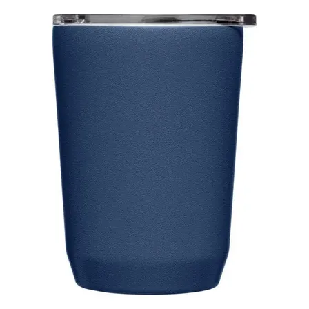 Copo Térmico Camelbak Thumbler 350ml Branco Azul Liso