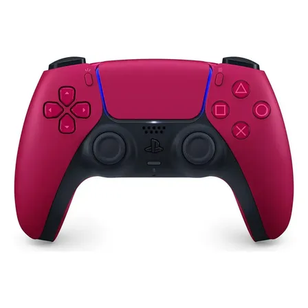 Controle Joystick Sem Fio Sony Playstation Volcanic Red Ps5 Cosmic Red