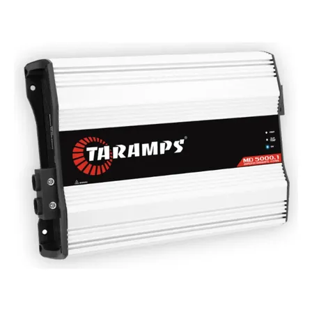 Modulo Taramps Md5000 4 Ohms Potencia 5000wrms Amplificador Branco