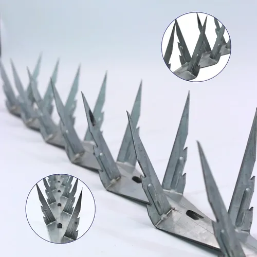 15 Metros De Lança Dupla Galvanizada Para Muro Espeto Ninja Prateado