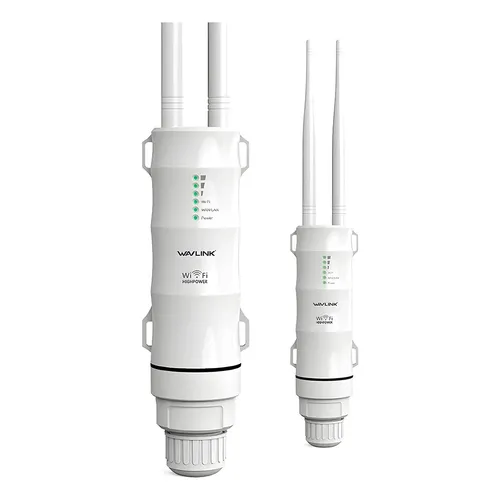 Roteador Wifi Uso Externo Wavlink N300 300mbps Branco