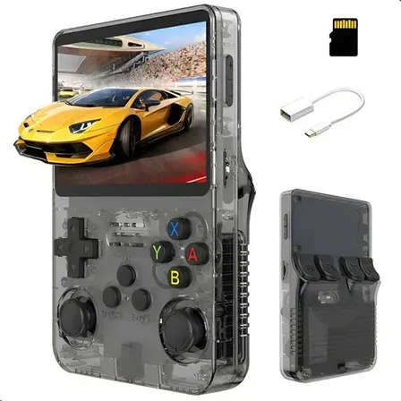 Tela Gamer Console Videogame Portatil 20 Mil Jogos 64 Gb Hd Preto