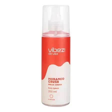Body Splash Morango Crush Vibez Da Vez! Hinode 200ml