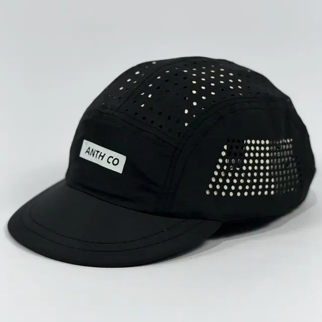 Boné Five Panel Sport Running Aba Curta Flexível Corrida Cor 1 Un Liso