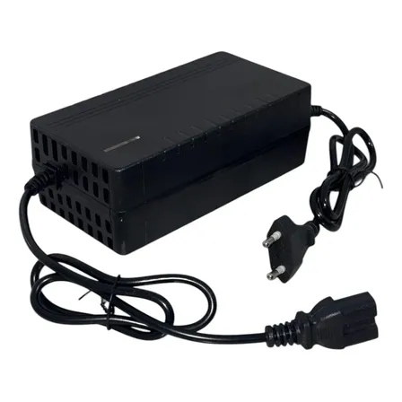 Carregador De Moto Eletrica 48v 12a Bateria De Chumbo Bivolt 48v