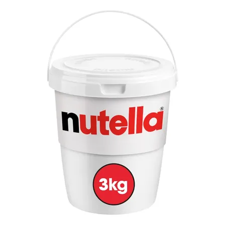 Nutella 3kg Creme De Avelã Balde Ferrero