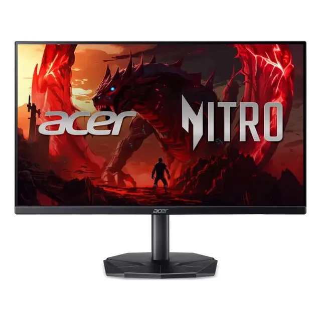 Monitor Gamer Acer Nitro 23.8 200hz 2ms Fhd Hdmi Ips Kg241y Preto Bivolt