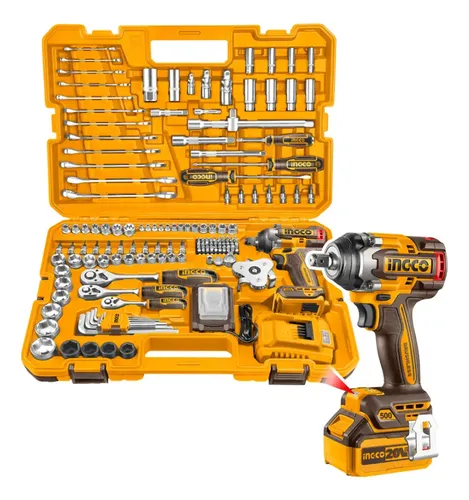Conjunto 172 Ferramentas De Chave De Impacto Combinadas Ingc