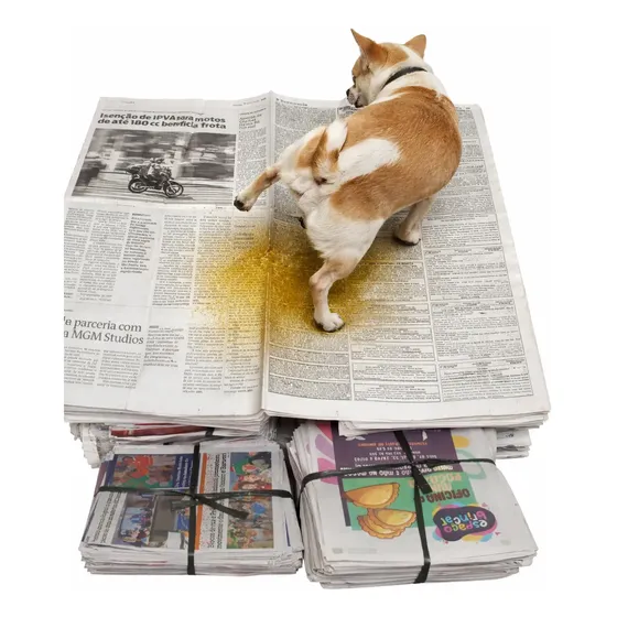 Papel Jornal 5 Kg Velho Para Artesanato E Pets