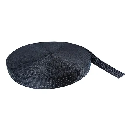 Fita De Carga 50mm 3 Toneladas X 100 Metros Alta Resistência Preto