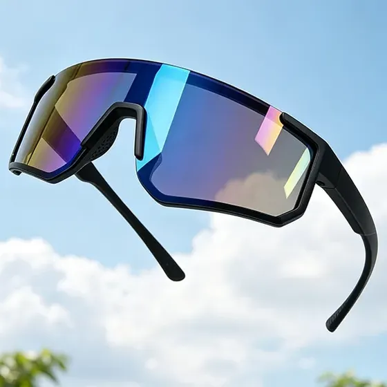 Óculos De Sol Esportivouv400 Espelhado Para Corrida Ciclismo