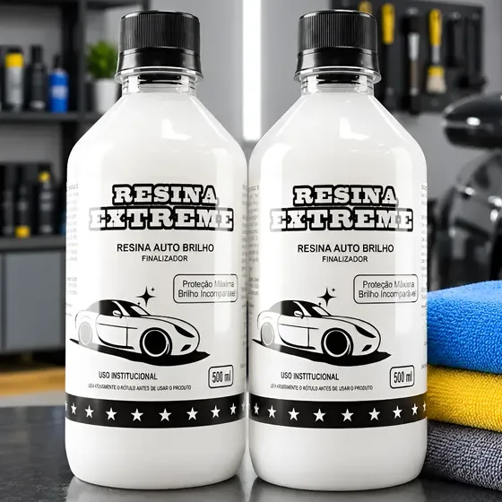 Resina Extreme Vitrificação Compre 1 Leve 2 + Microfibra