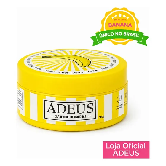 Adeus Creme Corporal E Facial De Banana 100g