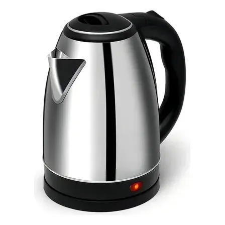 Chaleira Elétrica Inox Jarra 1,8 Litros Prateado 127v 1200w