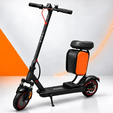 Patinete Elétrico Yoyo V01 Plus 500w Banco Removível Scooter Preto