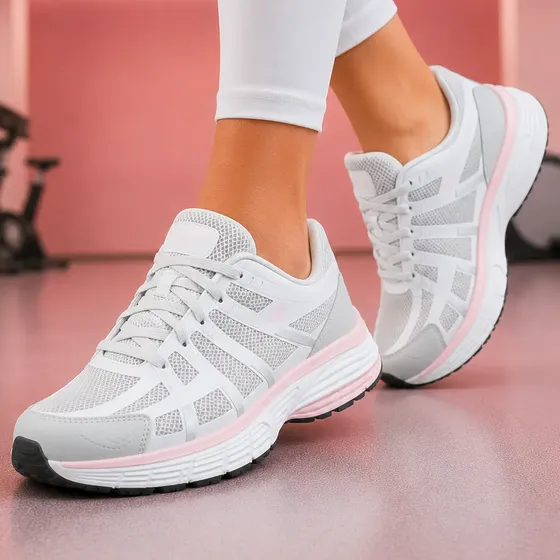 Tênis Unissex Treino Academia Sola Eva Mesh Respirável