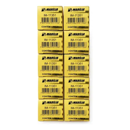 Kit 10x Relé Auxiliar Marília 11351 - 10un 4termin 12v 40a 12v