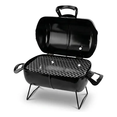 Churrasqueira Bafinho Tambor Portátil Com Grelha Churrassco