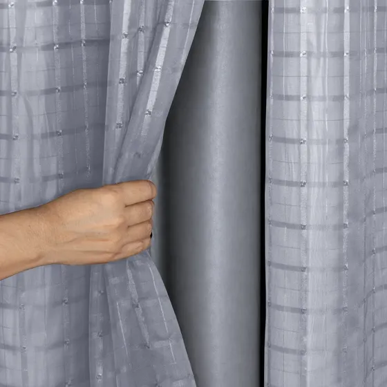 Cortina Corta Luz Total 2,80m X 1,80m Blackout Pvc Com Voil