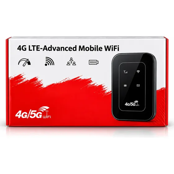 Modem Portátil Roteador Móvel 4g-lte 5g Wifi 150mbps Chip