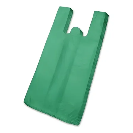 Sacola Plástica Camiseta 5kg Reforçada Atacado Várias Medida Verde 30x40