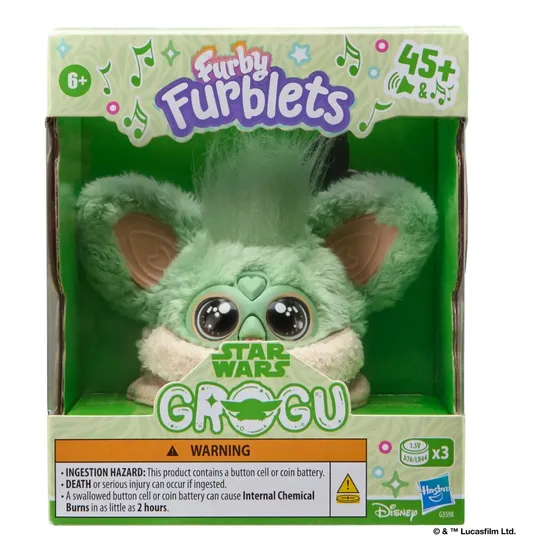 Figura Star Wars Coleção Furby Furblet Grogu G3598