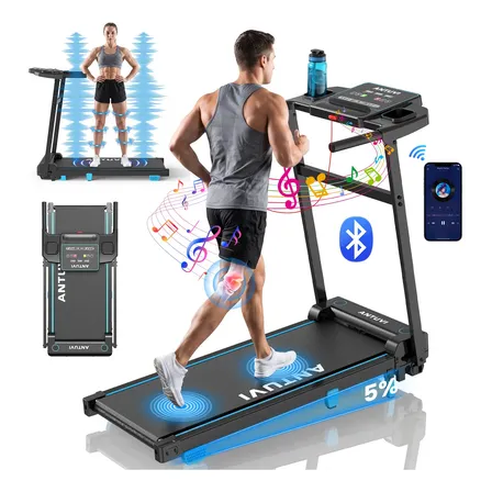 Esteira Elétrica Ergométrica + Massagem Dobrável C/bluetooth